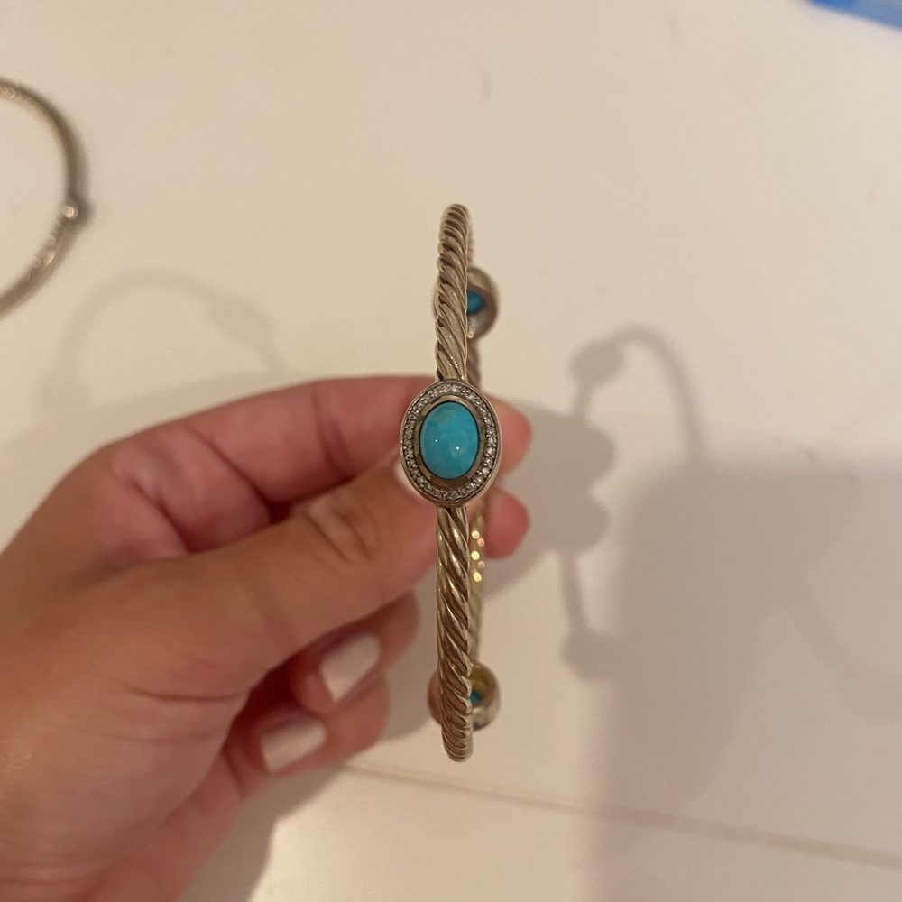 David Yurman Turqoise Bracelet